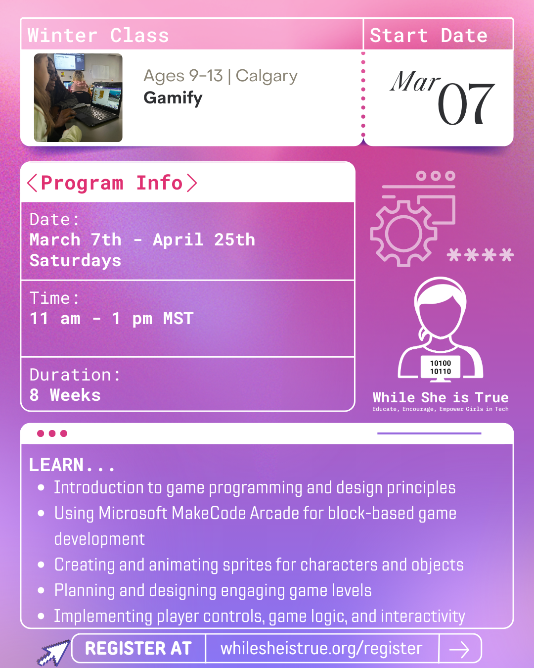 Game development class